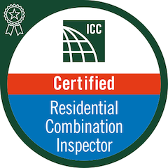 ICC CERTIFIED RESIDENTIAL INSPECTOR